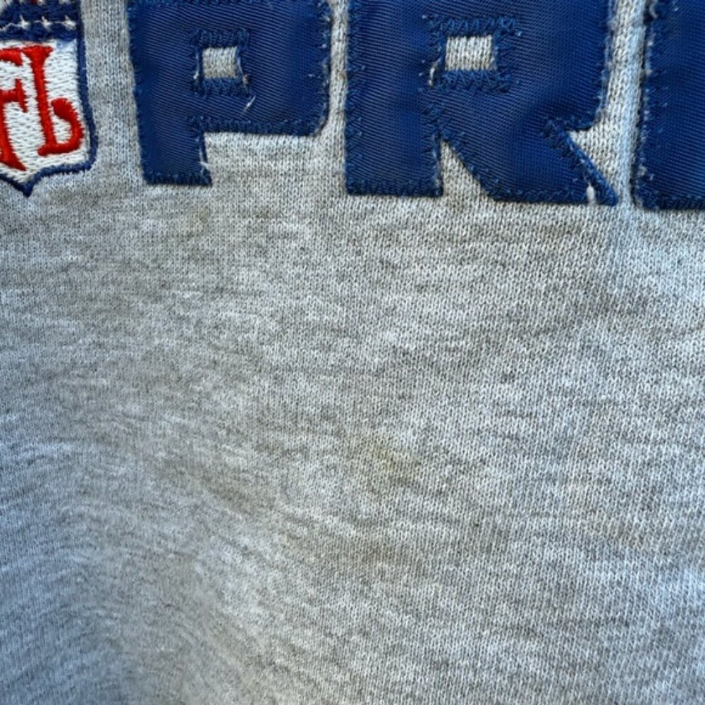 Vintage St Louis Rams NFL Sweatshirt Mens XL Gray Russell Athletic Pro Line USA - Picture 3 of 8